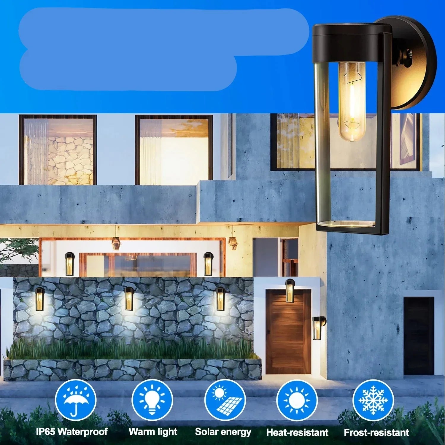 APLIQUE DE PARED PARA EXTERIOR / HORIZONVUE