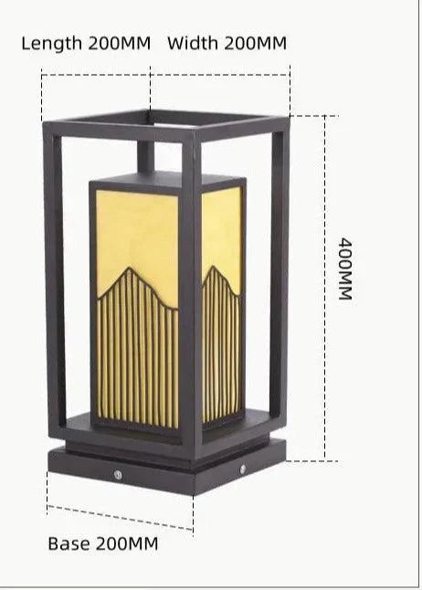 Farola de jardín / AGUA