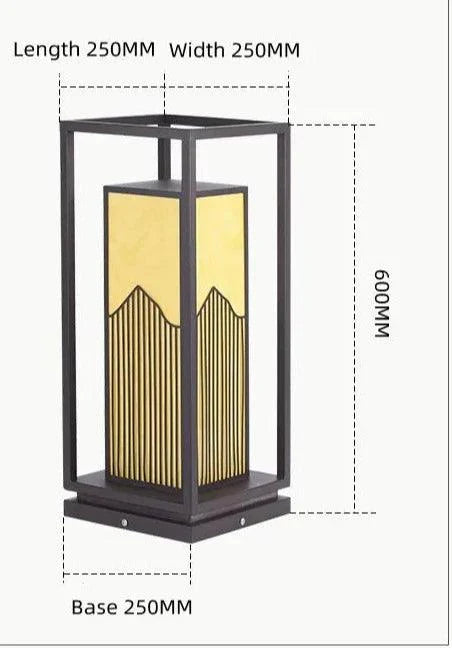 Farola de jardín / AGUA