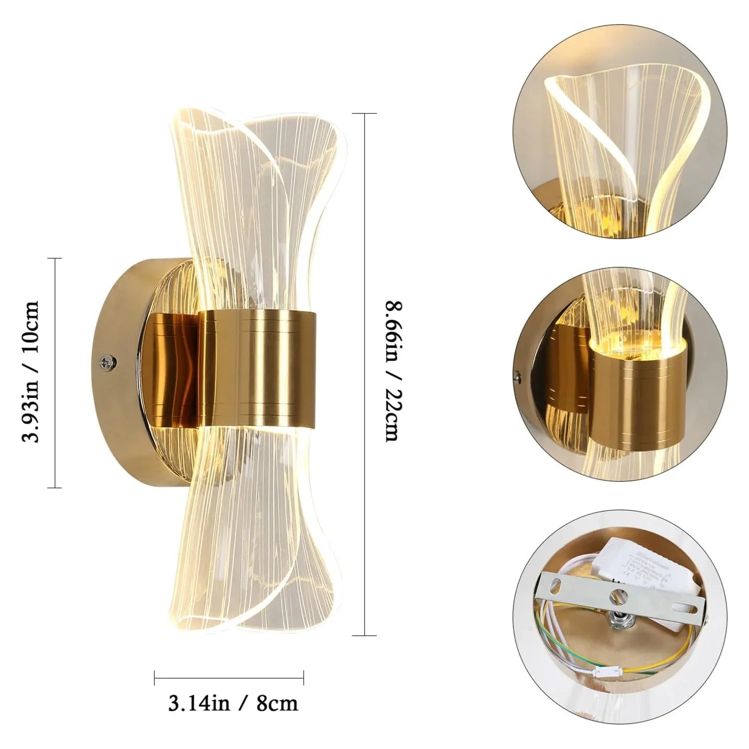 Lámpara de pared - BOUCHIA 