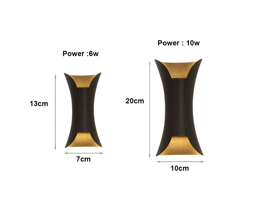 APLIQUE DE PARED PARA EXTERIOR / SERENITYWALL 