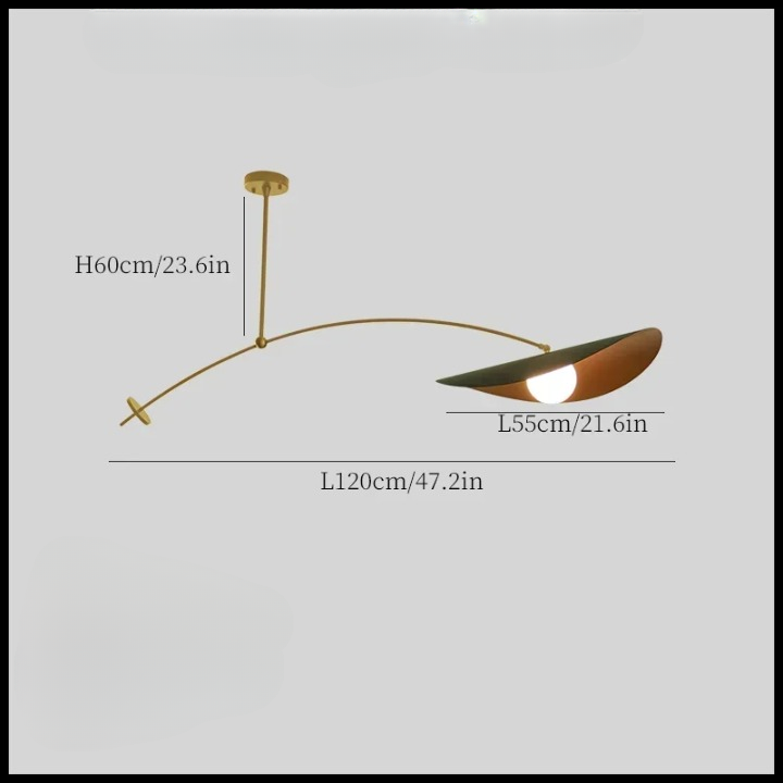 Luminaria suspendida - CHANTARI OR