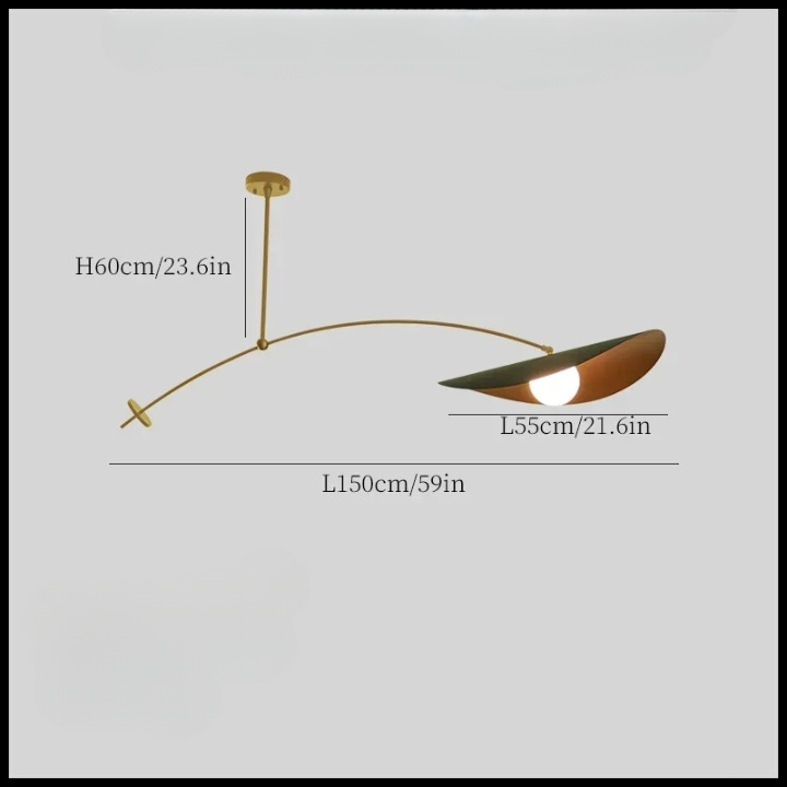 Luminaria suspendida - CHANTARI OR