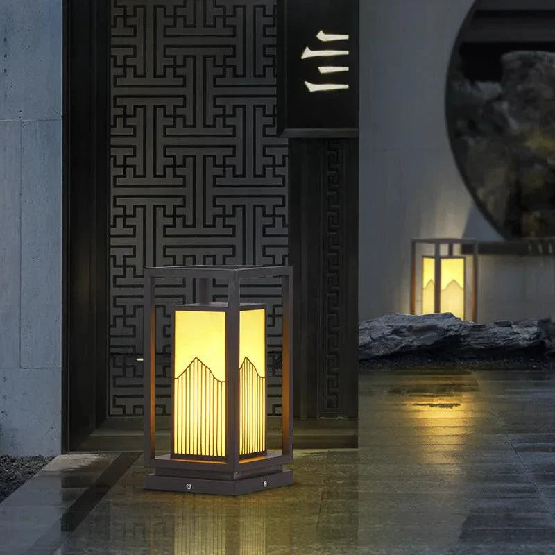 Farola de jardín / AGUA